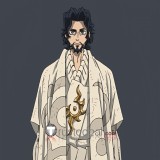 Gachiakuta Enjin Regto Golden Blonde Black Styled Cosplay Wig