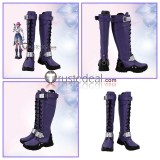 Overwatch Kiriko Mei Rainy Day LE SSERAFIM Antifragile Skin Pink Black Purple Cosplay Boots Shoes