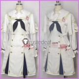 Blue Archive Disciplinary Committee Leader Sorasaki Hina White Formula Set Cosplay Costume