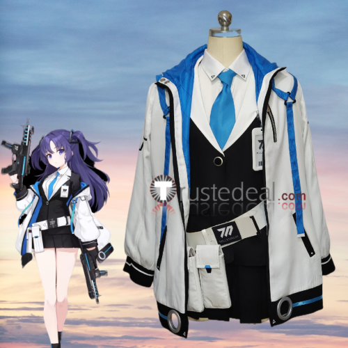 Blue Archive Seminar Treasurer Hayase Yuuka White Formula Set Cosplay Costume