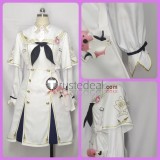 Blue Archive Disciplinary Committee Leader Sorasaki Hina White Formula Set Cosplay Costume