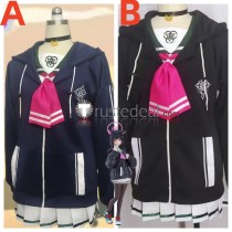 Blue Archive After School Sweets Club Kyouyama Kazusa Sailor Set Blue Black Cosplay Costumes