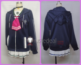 Blue Archive After School Sweets Club Kyouyama Kazusa Sailor Set Blue Black Cosplay Costumes