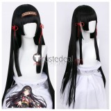 Bishoujo Mangekyou Renge Kagarino Kirie Black Silver White Cosplay Wigs