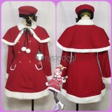 Blue Archive Knights Hospitaller Christmas Sumi Serina Red Set Cosplay Costume