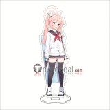 Blue Archive After School Sweets Club Yutori Natsu Sailor Set Beige Blue Cosplay Costume