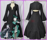 Blue Archive Shiroko Terror Black Formal Dress Cosplay Costume