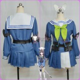 Blue Archive SRT RABBIT Team Kasumizawa Miyu Sailor Set Blue Cosplay Costume