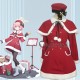 Blue Archive Knights Hospitaller Christmas Sumi Serina Red Set Cosplay Costume
