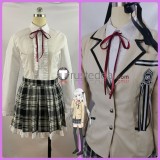 Bishoujo Mangekyou Kagarino Kirie School Uniform Apricot Cosplay Costume