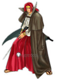 The Last Blade Moriya Minakata Brown Red Cosplay Costume