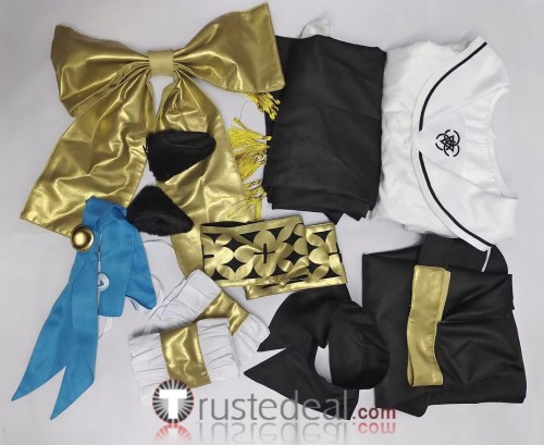 Blue Archive Sisterhood Iochi Mari Nun Robe Black White Dress Cosplay Costume