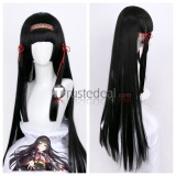 Bishoujo Mangekyou Renge Kagarino Kirie Black Silver White Cosplay Wigs