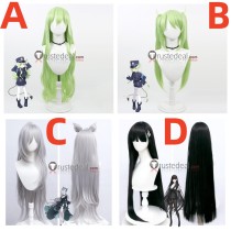Blue Archive Twins Tachibana Hikari Nozomi Tachibana Black Sunaookami Shiroko Tsukatsuki Rio Green Grey Black Cosplay Wigs