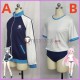 Blue Archive Sunaookami Shiroko Takanashi Hoshino Sports Set Blue Cosplay Costumes