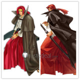 The Last Blade Moriya Minakata Brown Red Cosplay Costume