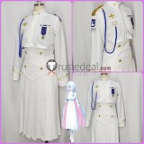 Blue Archive The GSC President Arona White Uniform Cosplay Costume
