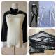 Commission BUNNY SUIT PLANNING Sophia F Shirring Black White Bunny Suit Cosplay Costume