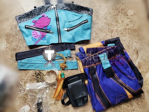 KPop Demon Hunters Film Zoey Super Star Cosplay Costume