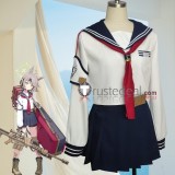 Blue Archive FOX Platoon Kurumi Otogi Sailor Set Blue Cosplay Costumes