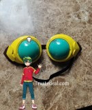 Digimon Universe Appli Monsters Shinkai Haru Green Goggles Cosplay Props Accessory