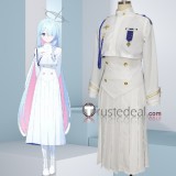 Blue Archive The GSC President Arona White Uniform Cosplay Costume