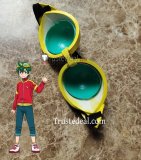 Digimon Universe Appli Monsters Shinkai Haru Red Coat Cosplay Costume