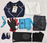Blue Archive Countermeasures Committee Kuromi Serika Uniform Dark Blue Cosplay Costume