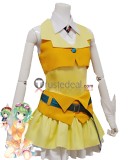 Vocaloid Megpoid Gumi Formula Orange Yellow Cosplay Costume