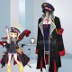 Blue Archive Pandemonium Society Ibuki Tanga Military Uniform Black Cosplay Costume