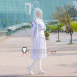 Blue Archive The GSC President Arona White Uniform Cosplay Costume