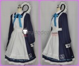 Blue Archive Game Development Department Tendou Alice Saiba Midori Saiba Momoi Maid Dark Blue Cosplay Costumes