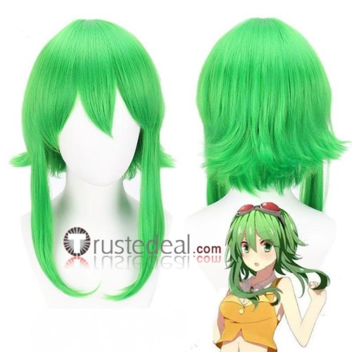 Vocaloid Megpoid Gumi Green Cosplay Wigs