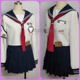 Blue Archive FOX Platoon Kurumi Otogi Sailor Set Blue Cosplay Costumes