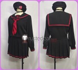 Blue Archive Justice Realization Committee Nakamasa Ichika Sailor Set Black Cosplay Costumes
