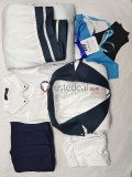 Blue Archive Seminar Kurosaki Koyuki Ushio Noa White Set Cosplay Costumes