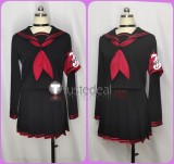 Blue Archive Justice Realization Committee Nakamasa Ichika Sailor Set Black Cosplay Costumes