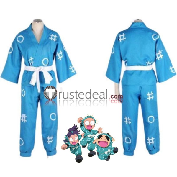 Nintama Rantarou Rantarou the Ninja Boy First Year Ha Class Kimono Cosplay Costume