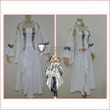 Seraph of the End Owari no Serafu Vampire Horn Skuld White Cosplay Costume