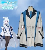 Blue Archive Seminar Kurosaki Koyuki Ushio Noa White Set Cosplay Costumes