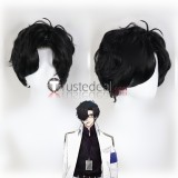 Blue Archive Sensei Black Styled Lace Front Cosplay Wigs