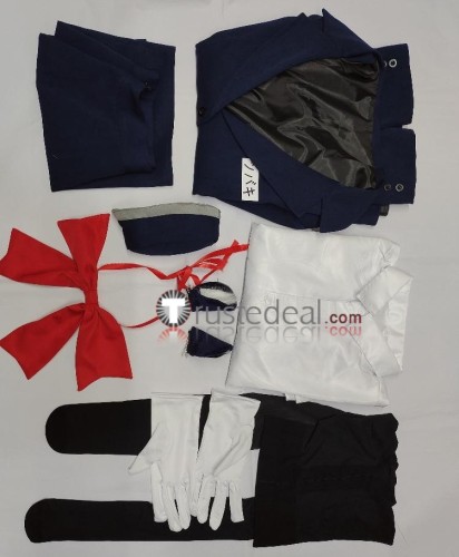 Blue Archive Kasuga Tsubaki Etiquette Training Uniform Cosplay Costume