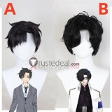 Blue Archive Sensei Black Styled Lace Front Cosplay Wigs