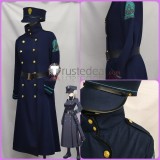 Blue Archive Highlander Railroad Academy Supervision Office Asagiri Suou Uniform Dark Blue Cosplay Costume
