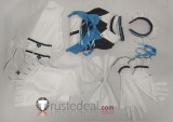 Blue Archive C&C Ichinose Asuna Kakudate Karin Maid Blue Black Cosplay Costumes