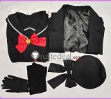 Blue Archive Smiling Professor Uniform Black Cosplay Costume