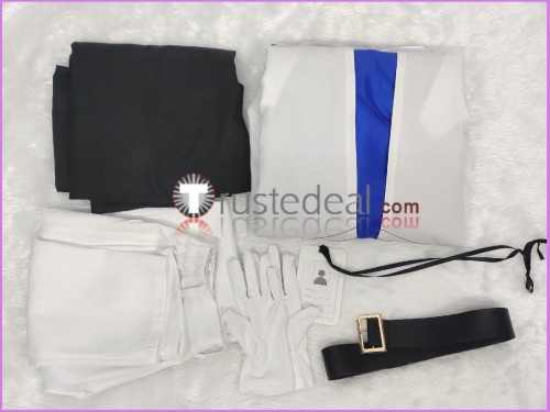 Blue Archive Sensei White Set Grey Suit Cosplay Costumes