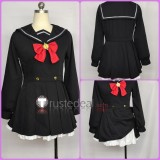 Blue Archive Smiling Professor Uniform Black Cosplay Costume