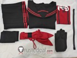 Blue Archive Justice Realization Committee Nakamasa Ichika Sailor Set Black Cosplay Costumes