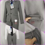 Blue Archive Sensei White Set Grey Suit Cosplay Costumes